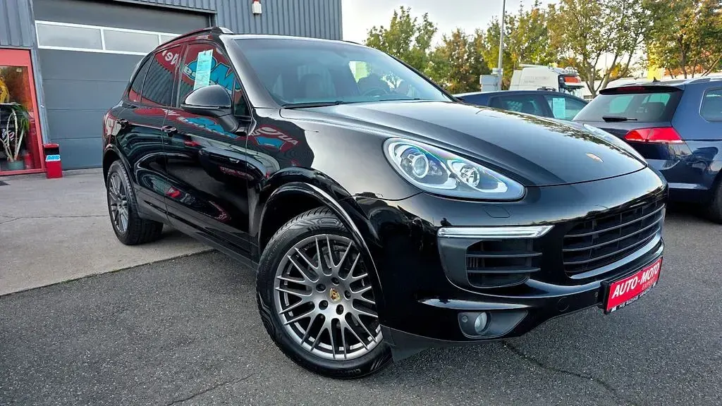 Gebraucht Porsche Cayenne Platinum Edition 262 PS (192 kW) 2017 Schwarz (metallic) SUV