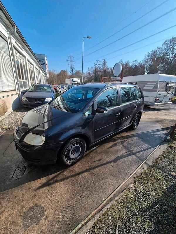 Gebraucht VW Touran 116 PS (85 kW) 2003 Schwarz Van / Kleinbus