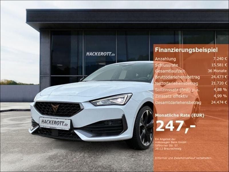Weiß Gebraucht 2023 Cupra Leon Limousine | 28.960 € (Guter Preis) - Bild 1/4
