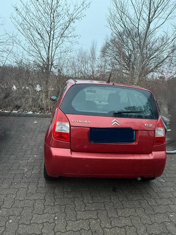Gebraucht Citroën C2 2009 Rot Kleinwagen