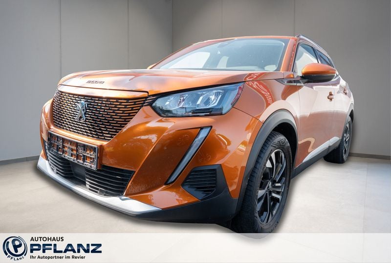 Orange Gebraucht 2021 Peugeot e-2008 Allure SUV | 16.290 € (Superpreis) - Bild 1/4