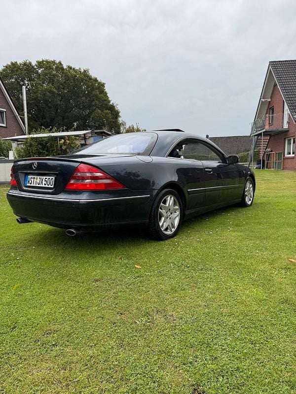 Blau Gebraucht 2002 Mercedes CL500 Coupé | 5.850 € (Superpreis) - Bild 1/4