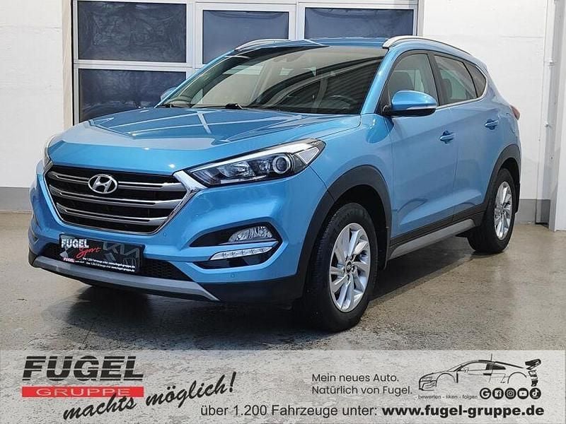 Blau Gebraucht 2018 Hyundai Tucson Trend SUV | 14.995 € (Guter Preis) - Bild 1/4