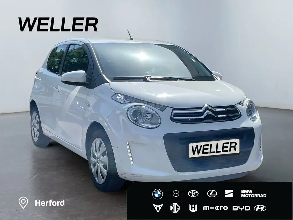 Gebraucht Citroën C1 Feel 72 PS (52 kW) 2021 Weiss Kleinwagen