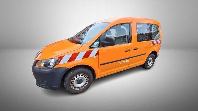 Gebraucht VW Caddy 102 PS (75 kW) 2012 Orange Van / Kleinbus