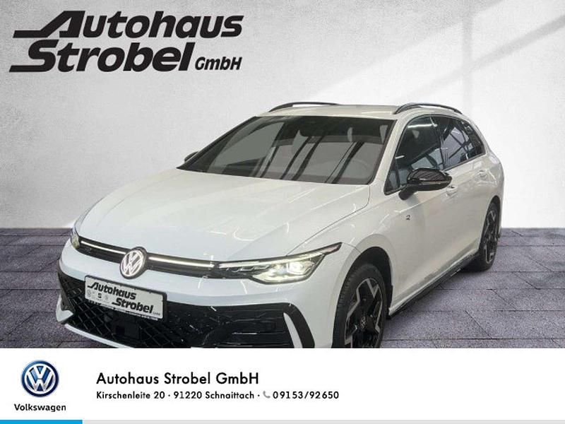 Pure white Neu 2025 VW Golf VIII R-line Kombi | 38.950 € (Fairer Preis) - Bild 1/4
