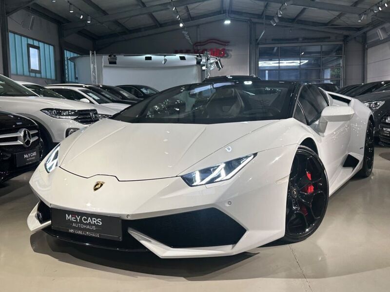 Weiß Gebraucht 2017 Lamborghini Huracán Cabrio | 234.280 € (Teuer) - Bild 1/4