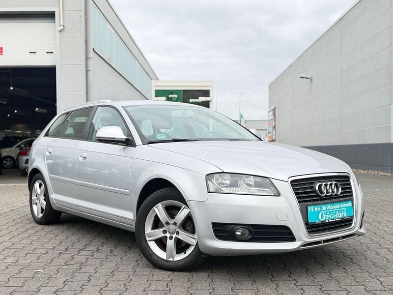 Gebraucht Audi A3 Attraction 102 PS (75 kW) 2009 Silber Kleinwagen