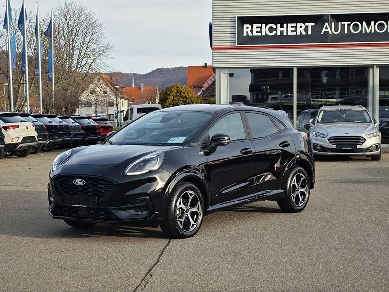 Schwarz Gebraucht 2024 Ford Puma ST-Line X SUV | 27.870 € (Teuer) - Bild 1/4