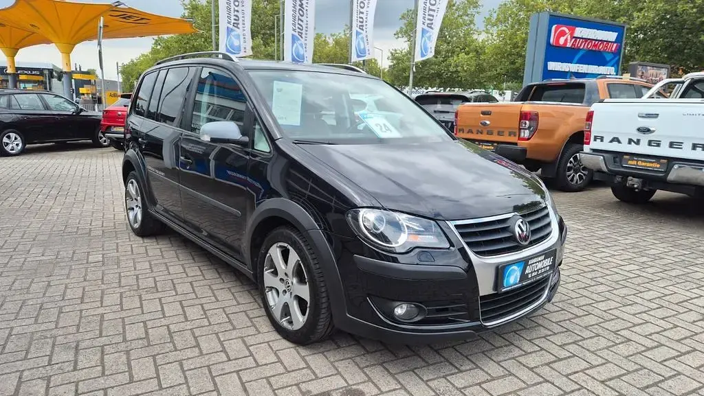 Gebraucht VW Touran Cross 140 PS (102 kW) 2010 Schwarz Van / Kleinbus