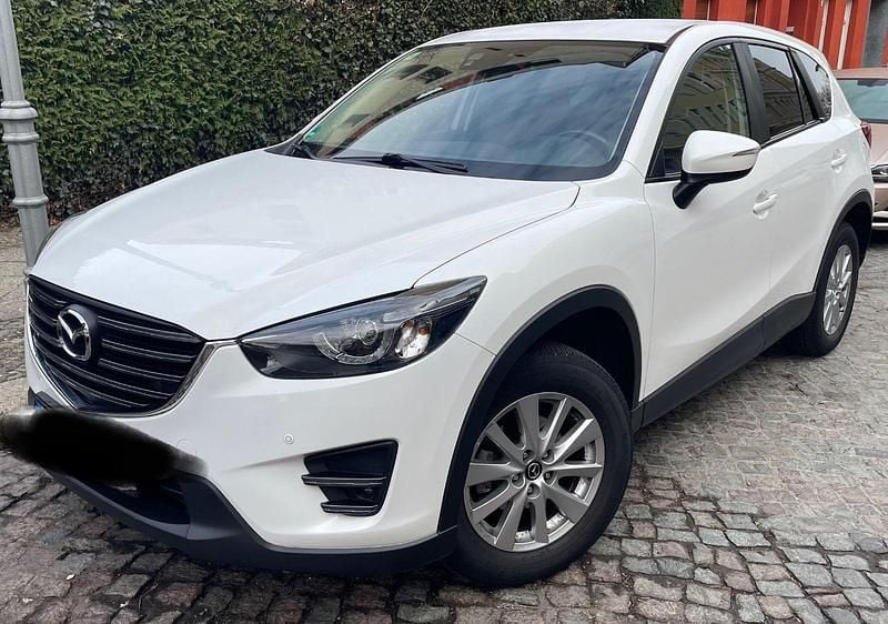 Gebraucht Mazda CX-5 Exclusive-Line 150 PS (110 kW) 2016 Weiß SUV