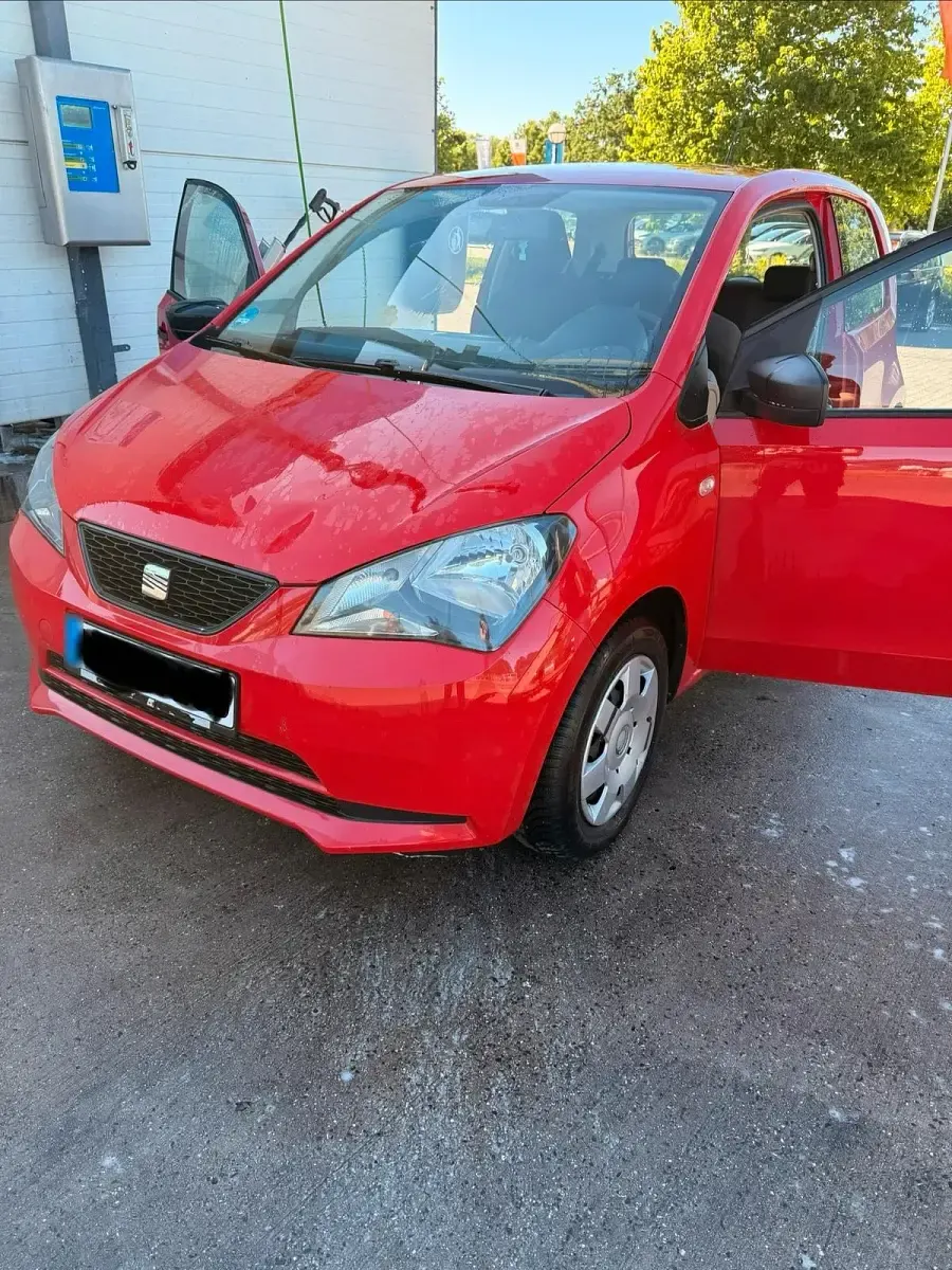 Gebraucht Seat Mii 60 PS (44 kW) 2013 Rot Kleinwagen