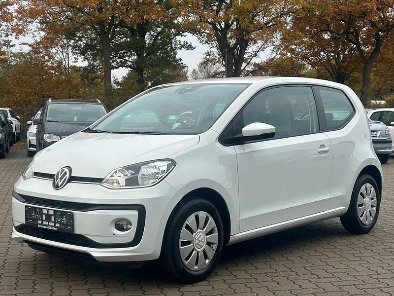 Weiß Gebraucht 2021 VW up! Basis Kleinwagen | 10.480 € (Fairer Preis) - Bild 1/4