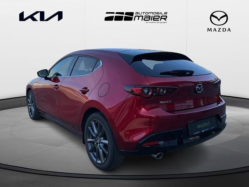 Neu Mazda 3 Exclusive-Line 140 PS (102 kW) 2025 Rot Limousine