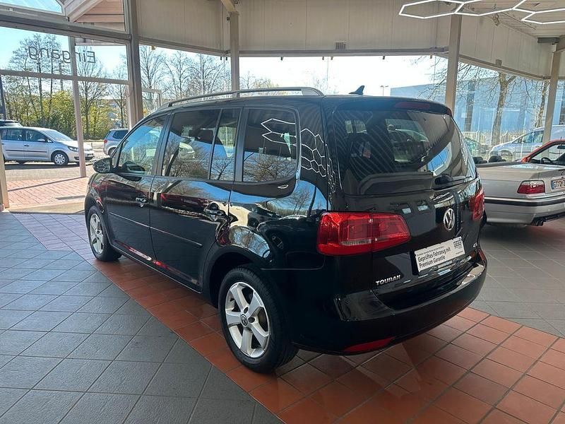 Gebraucht VW Touran Comfortline 140 PS (102 kW) 2011 Schwarz Van / Kleinbus