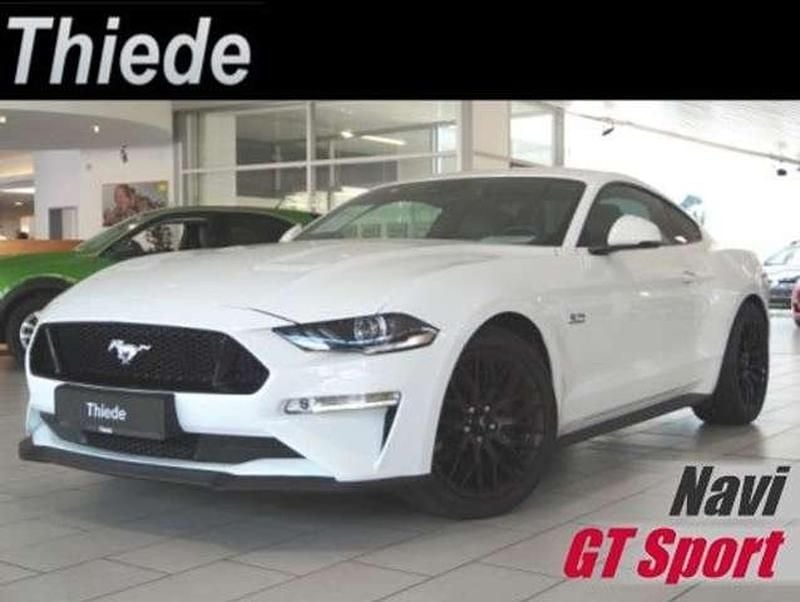 Oxford white Gebraucht 2019 Ford Mustang GT Coupé | 35.450 € (Guter Preis) - Bild 1/2