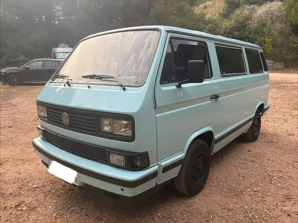 Gebraucht VW Multivan 122 PS (89 kW) 1988 Blau Van / Kleinbus