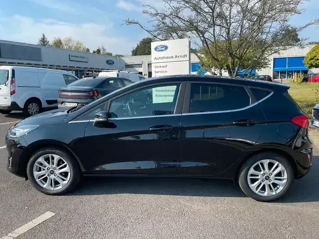 Gebraucht Ford Fiesta Titanium 125 PS (91 kW) 2023 Agate black metallic Kleinwagen