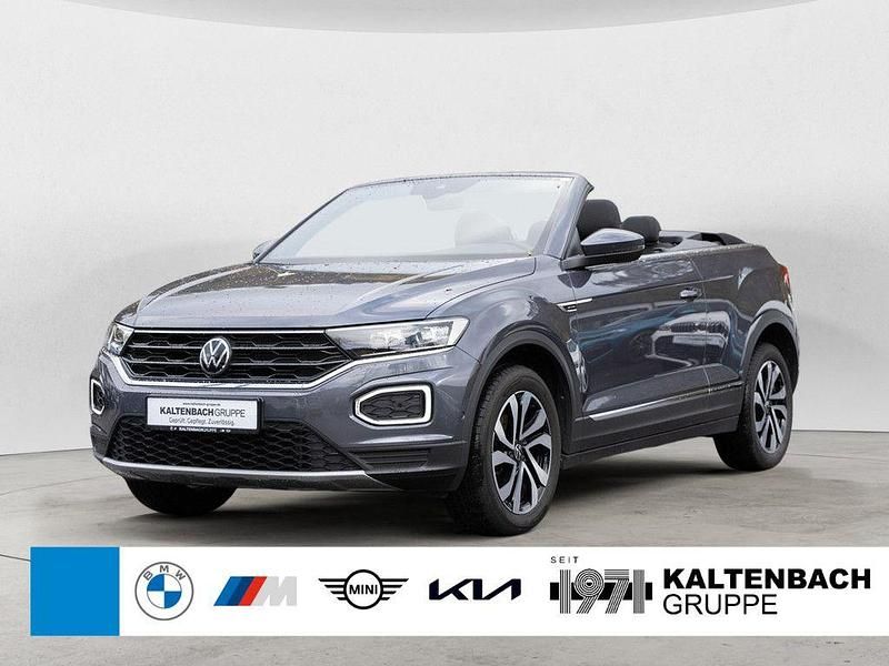 Grau Gebraucht 2021 VW T-Roc Cabriolet Active Cabrio | 24.890 € (Etwas zu teuer) - Bild 1/3