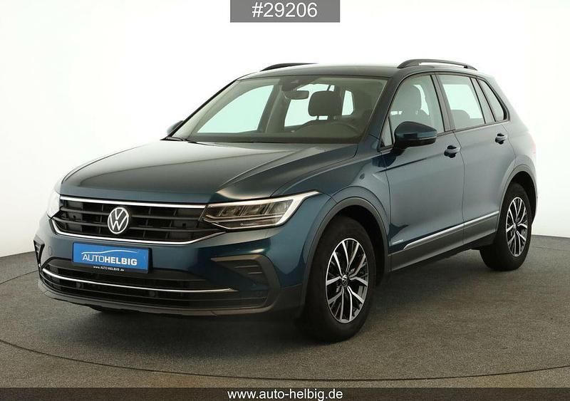 Blau Gebraucht 2022 VW Tiguan Life SUV | 24.690 € (Superpreis) - Bild 1/4