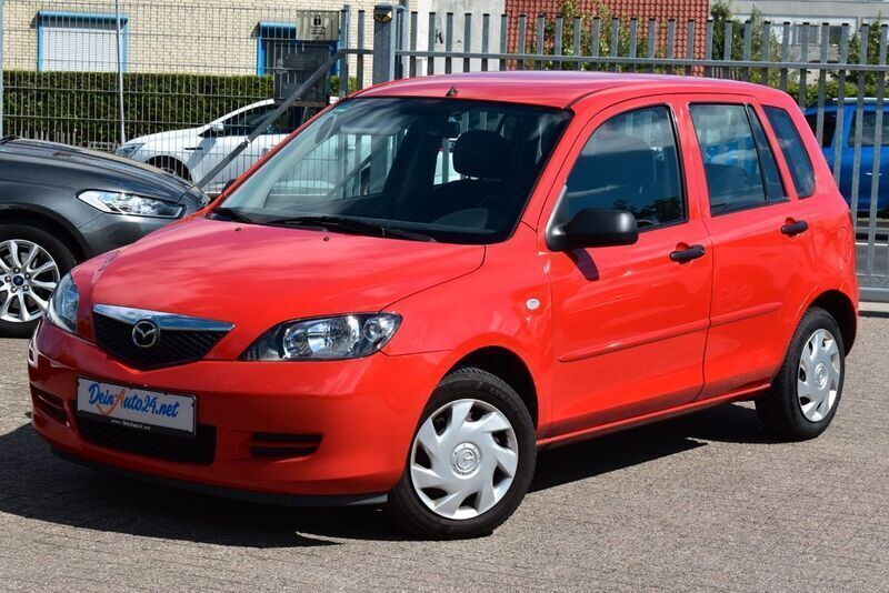 Rot Gebraucht 2005 Mazda 2 Comfort Kleinwagen | 590 € (Superpreis) - Bild 1/4