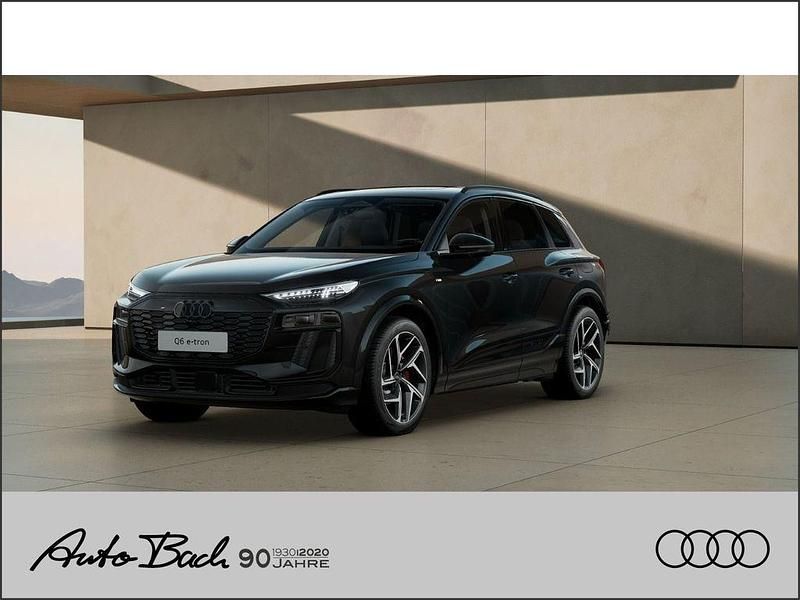 Schwarz (mythosschwarz metallic) Neu 2025 Audi Q6 e-tron Performance SUV | 76.840 € (Fairer Preis) - Bild 1/4