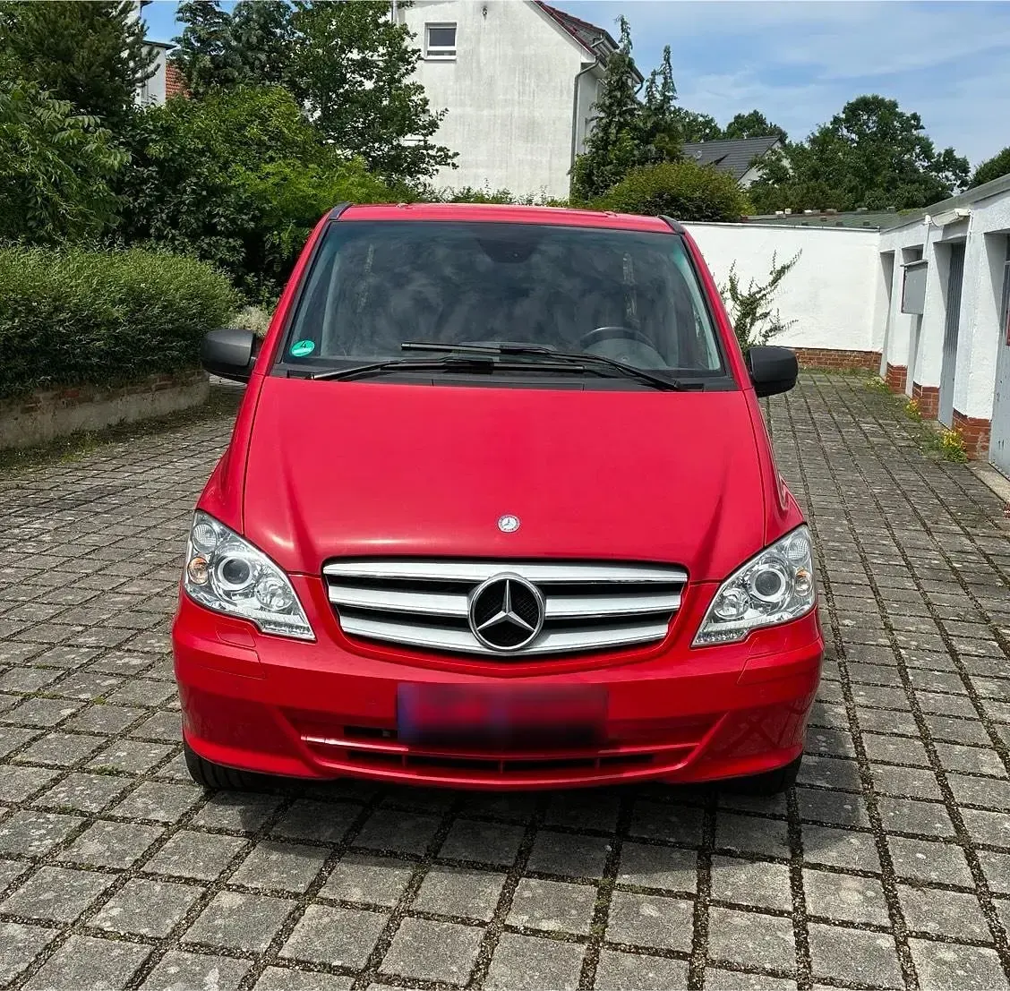 Gebraucht Mercedes Vito 163 PS (119 kW) 2014 Rot Van