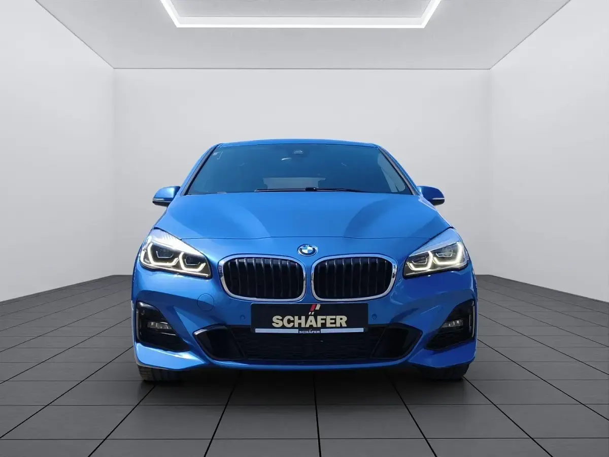 Gebraucht BMW 218 Active Tourer M Sport 150 PS (110 kW) 2018 Blau Van / Kleinbus