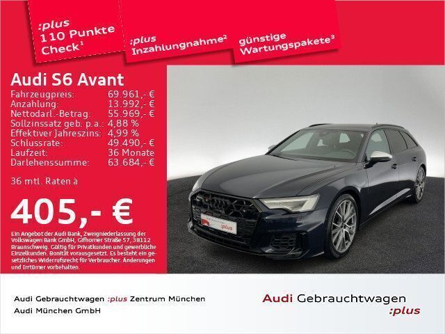 Blau Gebraucht 2024 Audi S6 Sport Kombi | 68.441 € (Fairer Preis) - Bild 1/2