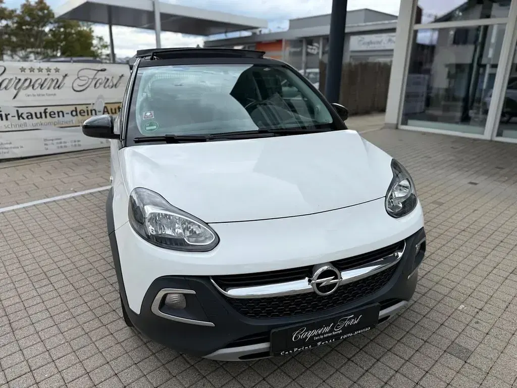 Gebraucht Opel Adam Rocks Rocks 116 PS (85 kW) 2014 Weiß Kleinwagen