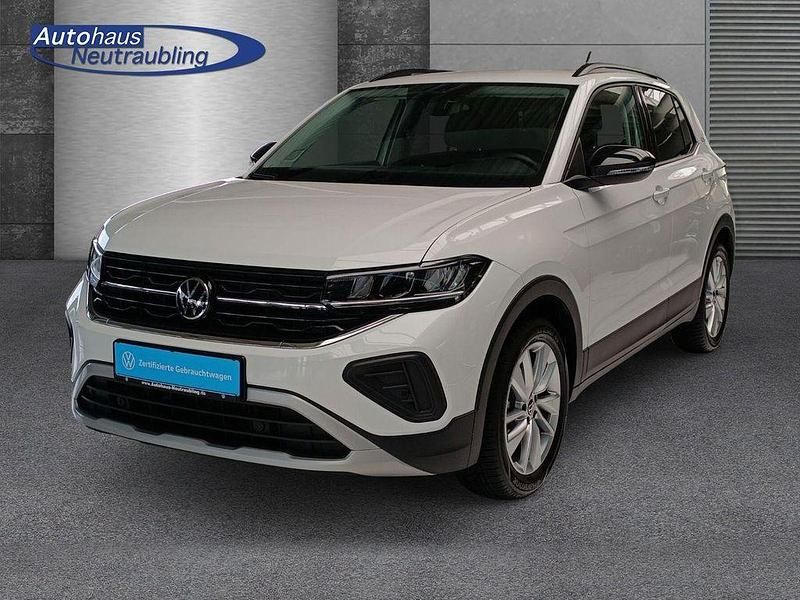 Gebraucht VW T-Cross Goal 95 PS (69 kW) 2025 (weiß) pure white uni SUV