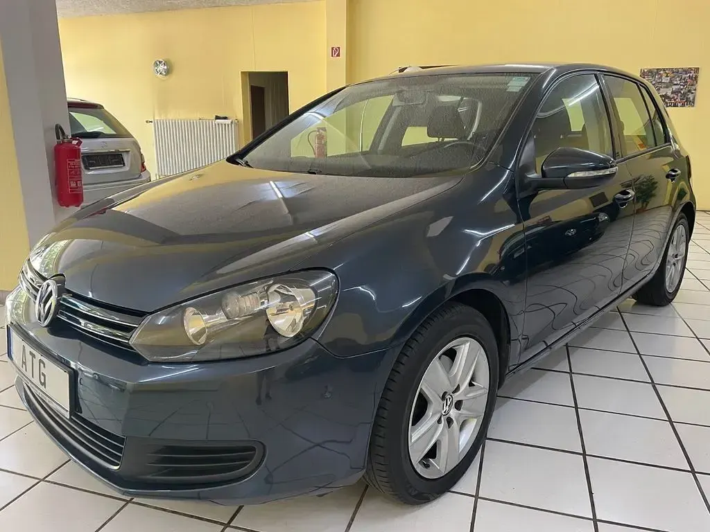 Gebraucht VW Golf VI Comfortline 122 PS (89 kW) 2009 Blau Kleinwagen