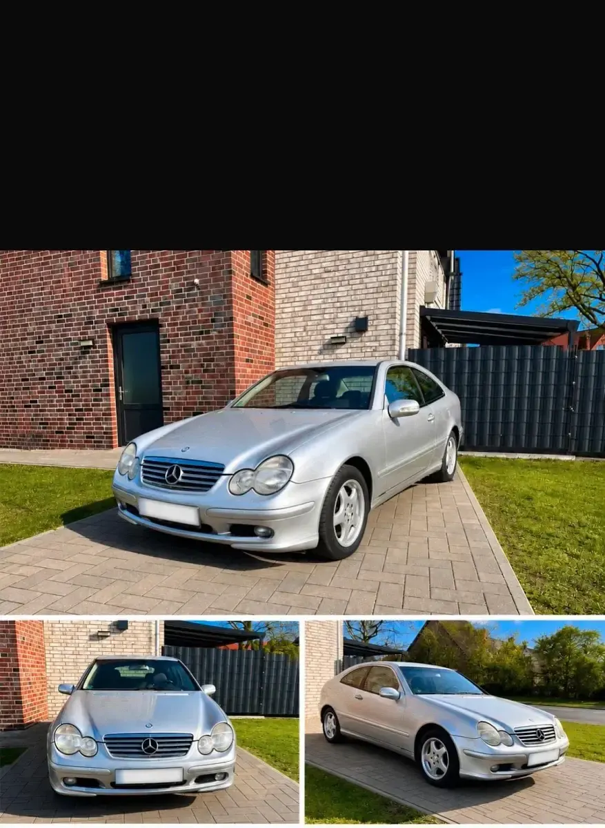 Gebraucht Mercedes C180 143 PS (105 kW) 2002 Silber Coupé
