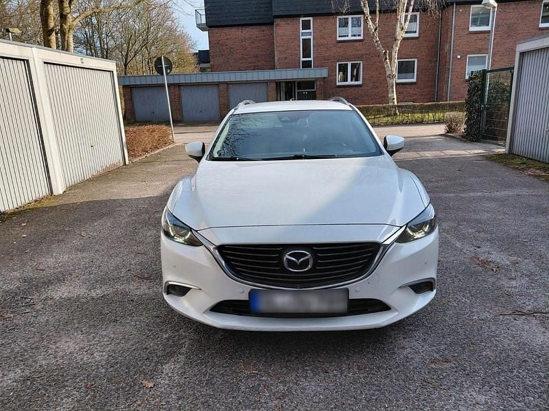 Gebraucht Mazda 6 Nakama 150 PS (110 kW) 2017 Weiß Kombi