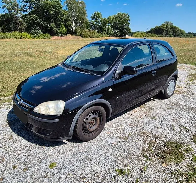 Gebraucht Opel Corsa 60 PS (44 kW) 2004 Schwarz Kleinwagen