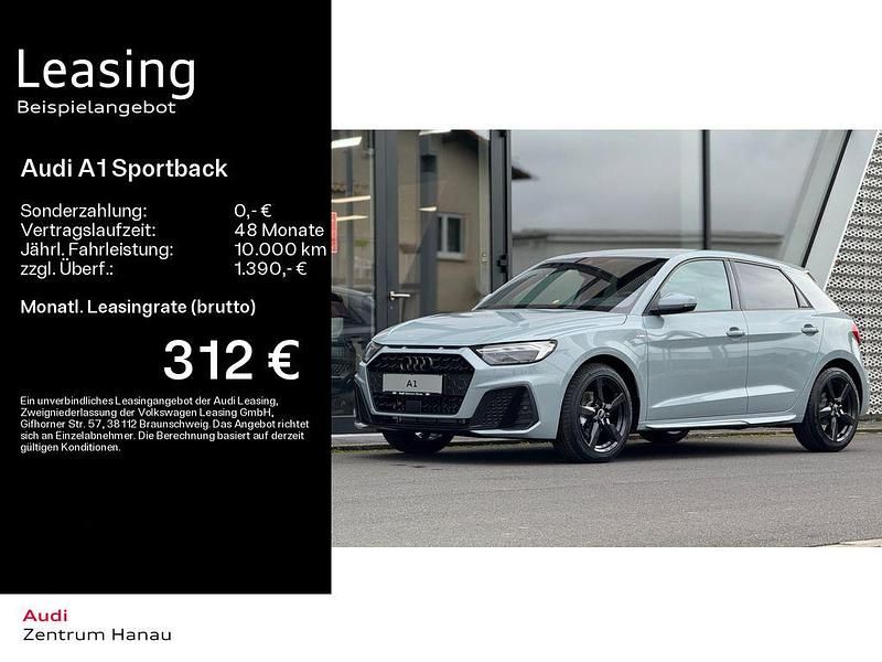 Grau Neu 2025 Audi A1 Sportback S-Line Kleinwagen | 30.230 € (Fairer Preis) - Bild 1/4