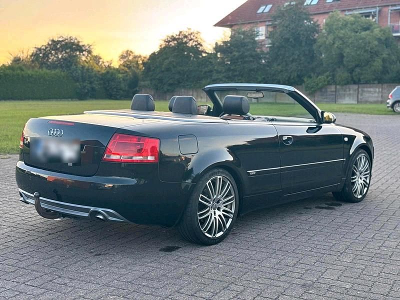 Gebraucht Audi A4 Cabriolet S-line plus 233 PS (171 kW) 2006 Schwarz Cabrio