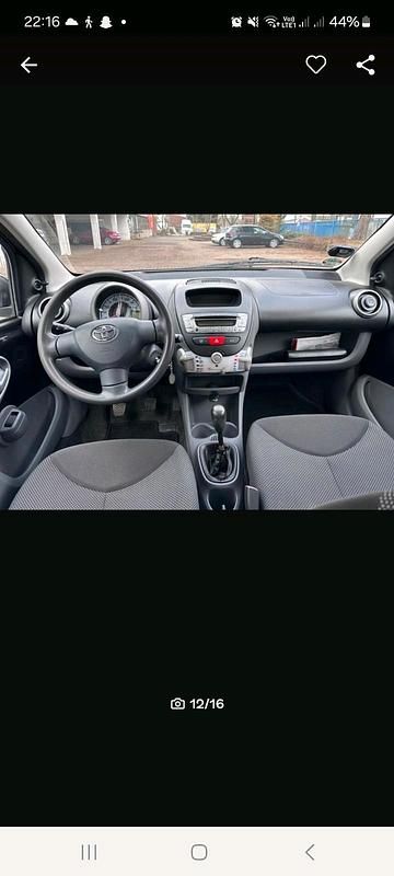 Gebraucht Toyota Aygo 69 PS (50 kW) 2009 Schwarz Kleinwagen