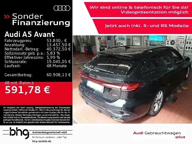 Gebraucht Audi A5 Comfort 204 PS (150 kW) 2025 Kombi