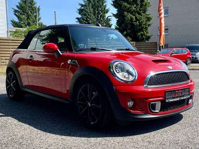Chili red Gebraucht 2011 Mini Cooper SD Cabriolet Cabrio | 10.199 € (Superpreis) - Bild 1/4