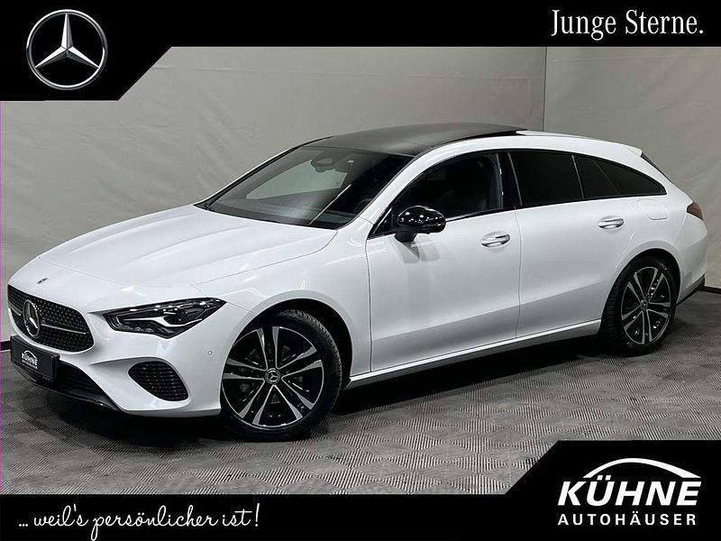 Weiß Gebraucht 2024 Mercedes CLA180 Shooting Brake Progressive Kombi | 32.560 € (Fairer Preis) - Bild 1/4
