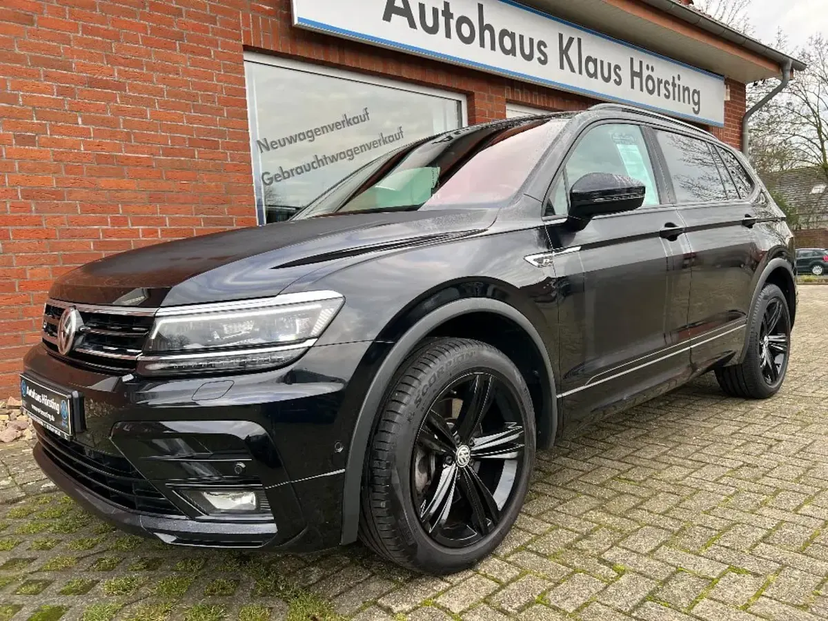 Gebraucht VW Tiguan Allspace Highline 190 PS (139 kW) 2020 Schwarz SUV
