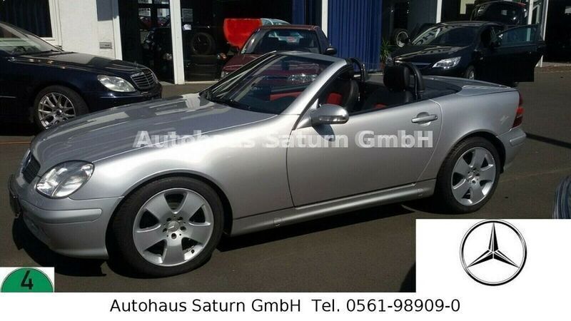 Gebraucht Mercedes SLK320 218 PS (160 kW) 2000 Silber metallic Cabrio