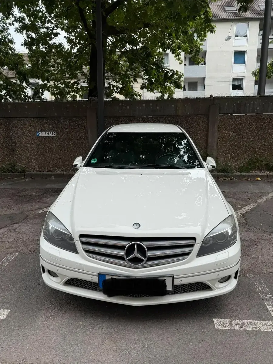 Gebraucht Mercedes CLC160 129 PS (94 kW) 2009 Weiß Coupé