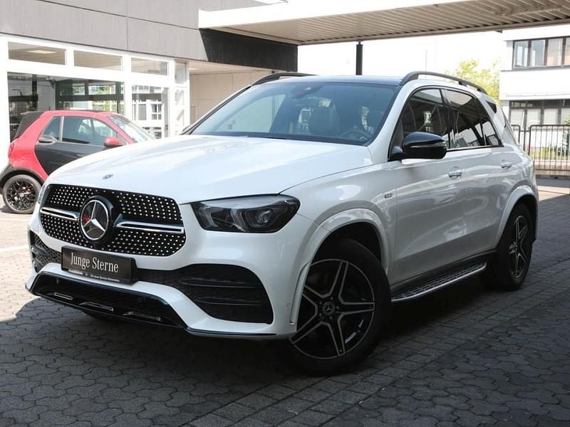 Diamantweiss metallic Gebraucht 2021 Mercedes GLE350 AMG SUV | 57.890 € (Guter Preis) - Bild 1/4
