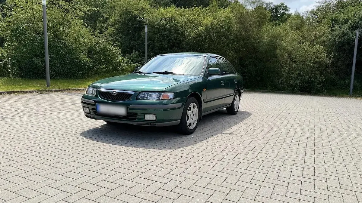 Gebraucht Mazda 626 90 PS (66 kW) 1999 Grün Limousine