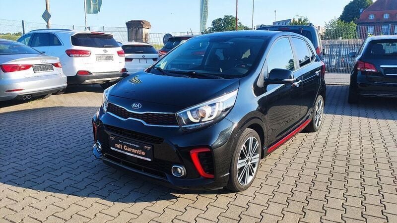 Schwarz Gebraucht 2018 Kia Picanto GT-Line Kleinwagen | 9.900 € (Guter Preis) - Bild 1/4