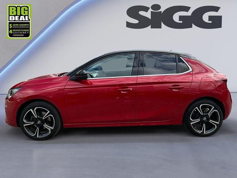 Gebraucht Opel Corsa Elegance 101 PS (74 kW) 2022 Chili rot/kardio rot (metallic) Kleinwagen