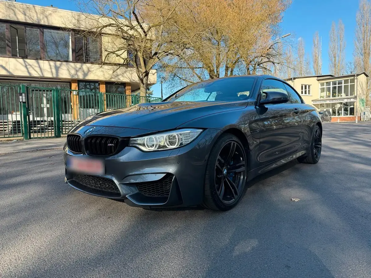 Gebraucht BMW M4 Cabriolet Shadowline 431 PS (317 kW) 2015 Grau Cabrio