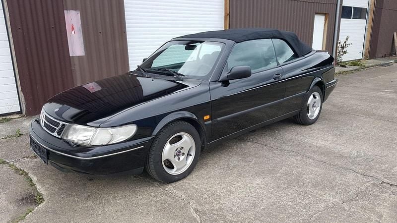 Schwarz Gebraucht 1997 Saab 900 Cabriolet Cabrio | 1.000 € - Bild 1/4